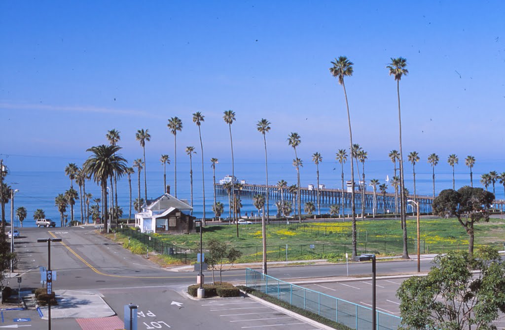 Oceanside looking West from the Transit Center by JWTinCA