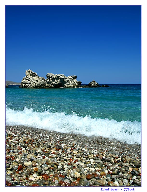 Kaladi beach by Bahatouris Ioannis