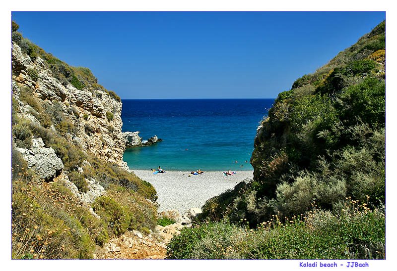 Kaladi beach by Bahatouris Ioannis