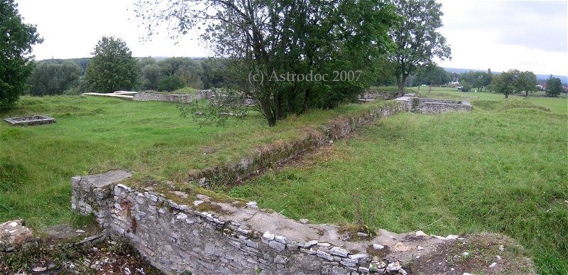 Römerkastell Abusina bei Eining, oberes späteres Kastell by Astrodoc