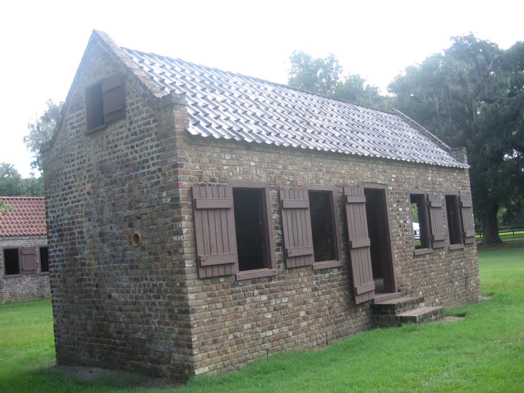 Boone Hall Plantation slave cabins by Kevin J. Norman