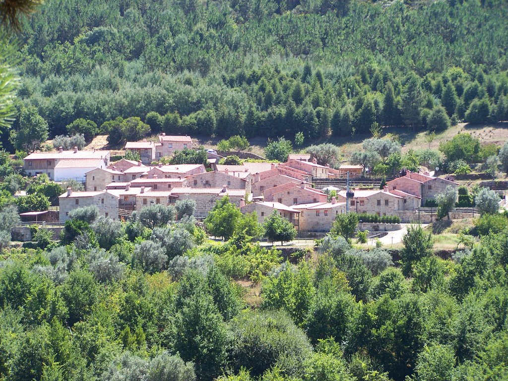 Vista geral sobre a aldeia de Póvoa Dão by frvilela