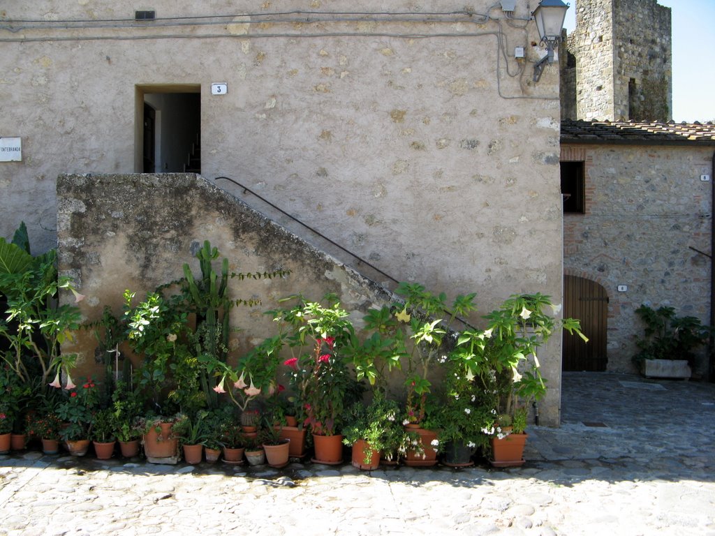 Monteriggioni by Claudio Pedrazzi