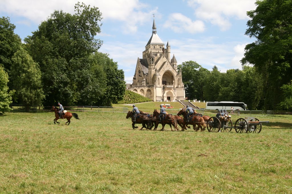 Dormans, Reconstitution historique au château by Gilles.Villanfin