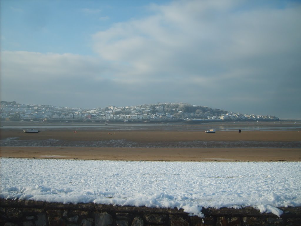 Instow beach, looking towards Appledore, Dec 2010 by sarahjwilson