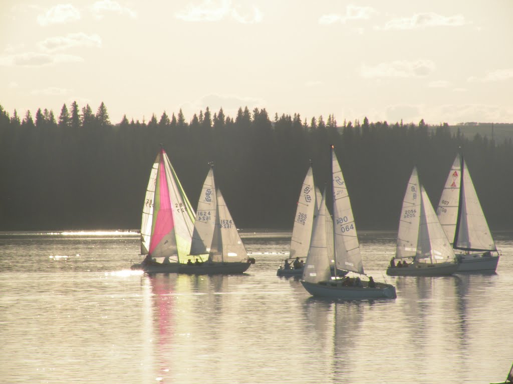 Glenmore Resivoir by Bushwickin