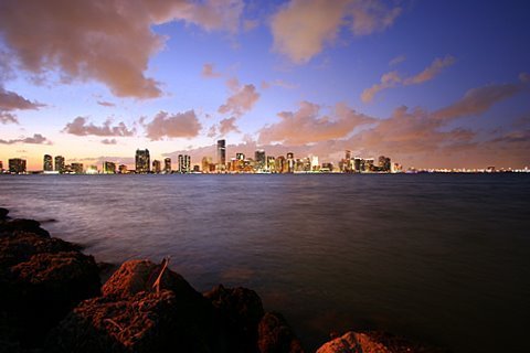 Miami downtown view by maikel linares