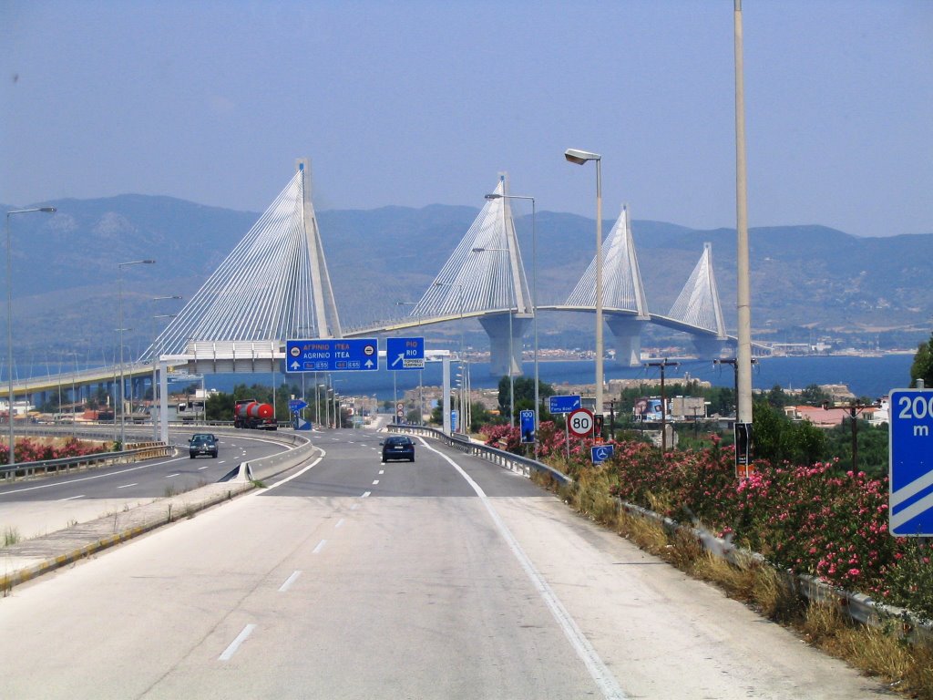 Rio-Antirio bridge, Greece by pandimis