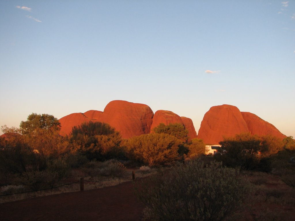 Kata Tjuta sunset by Bionic Woman