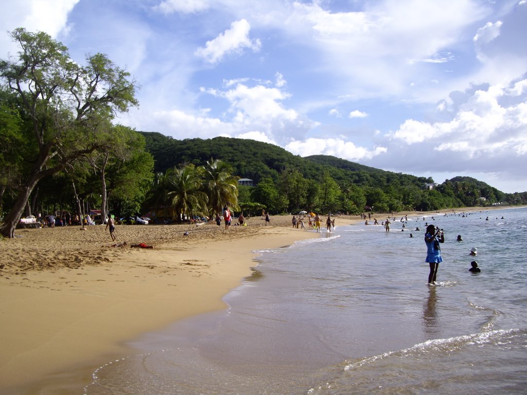 Plage de la perle (Deshaies) by niafron