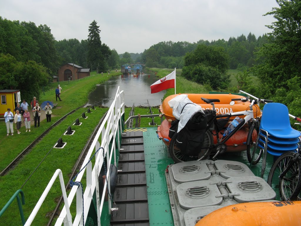 Mój rower leci przez pochylnię by fjk fjk