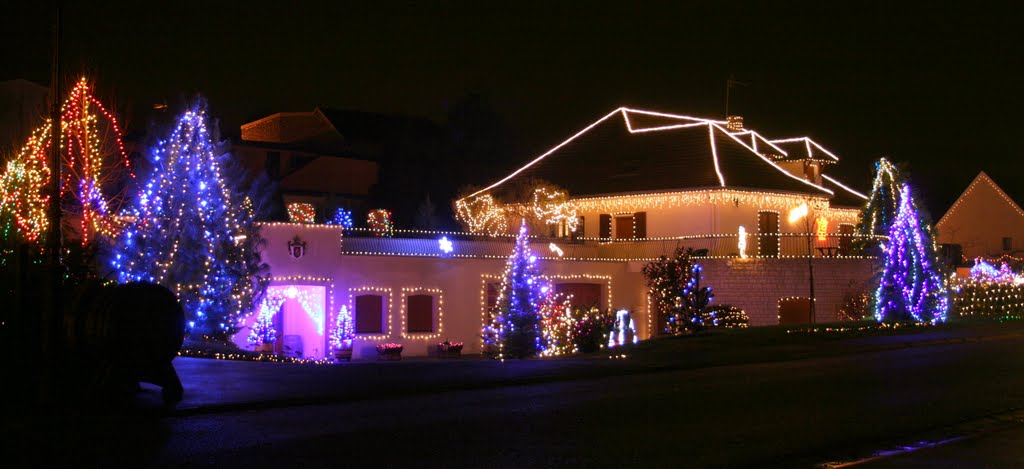 Villers sous Chatillon, les décorations de Noël by Gilles.Villanfin