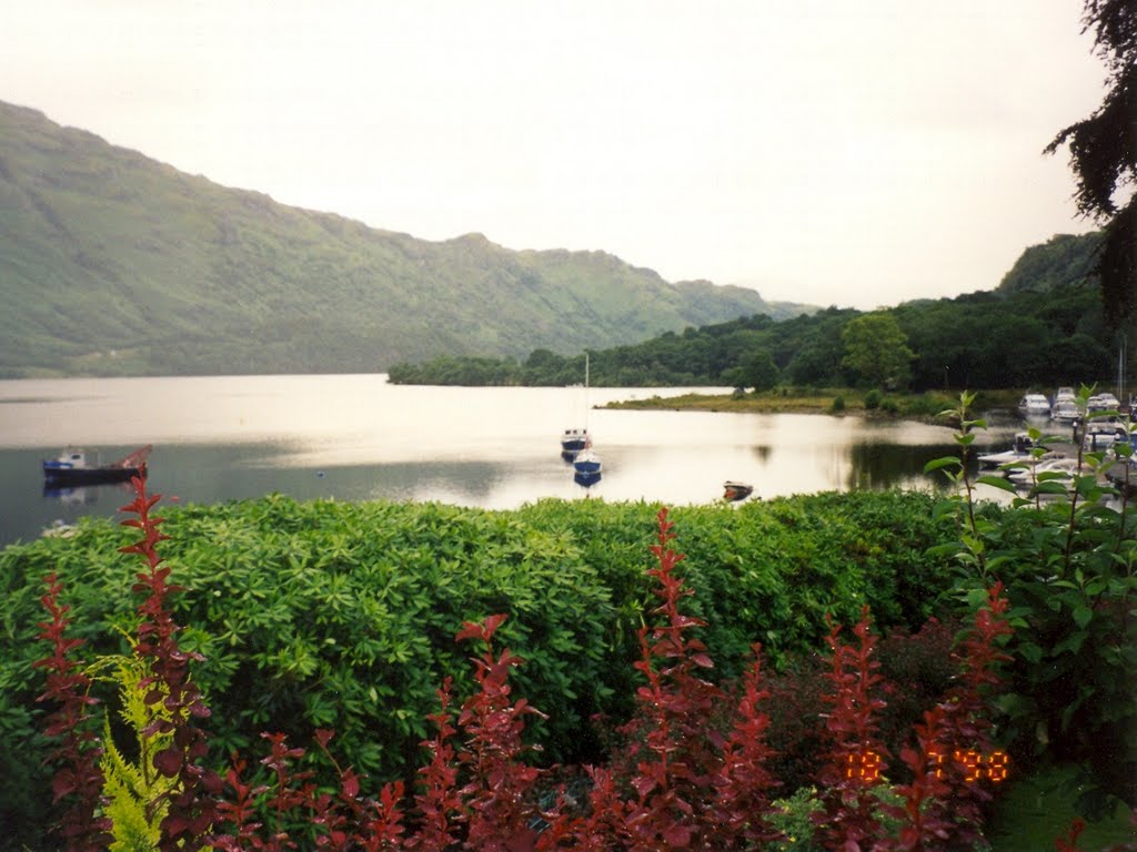 Loch Lomond vom Ardlui Hotel aus gesehen, Schottland 1998 by Rolfi