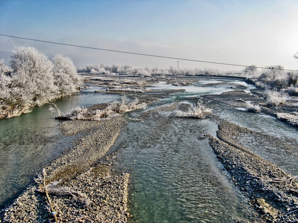 Fiume d'inverno by groppi valter