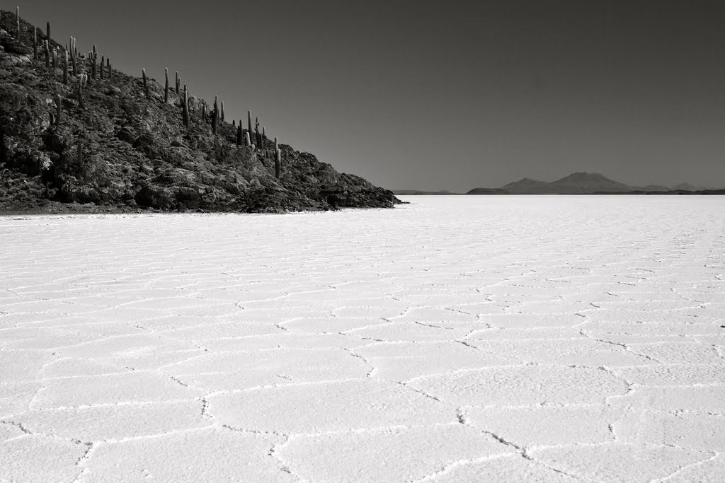 Bolivia b/w 0 by alessandro masini