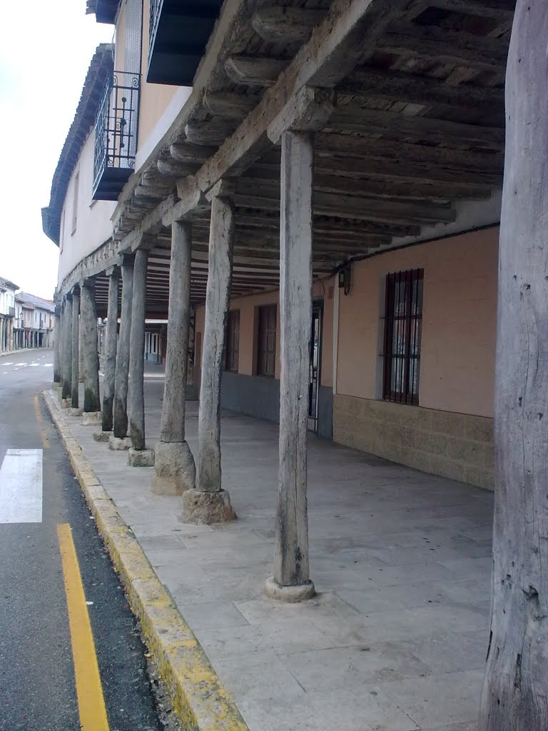 Soportales en Ampudia, (Palencia) by ©-Miguel A. Rodríguez Terán