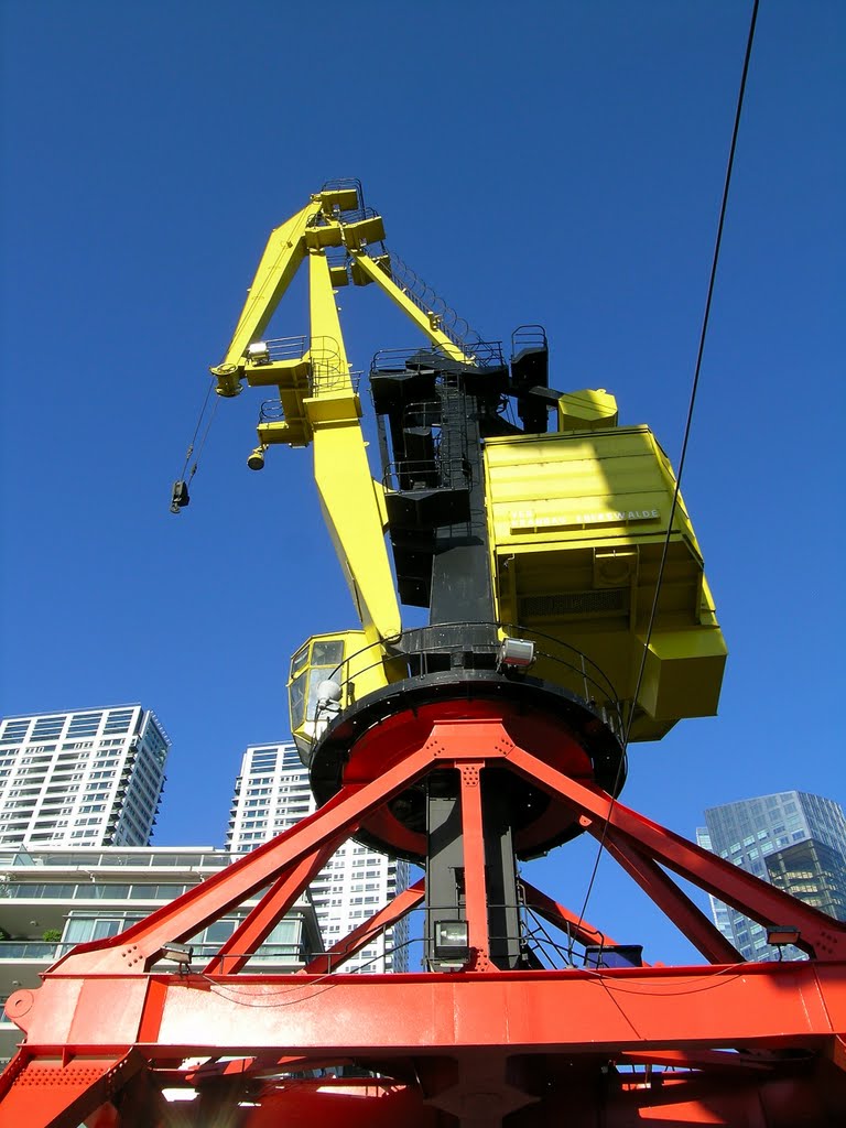 Antigua grua Puerto Madero by gory011