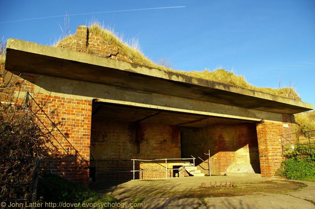 Number 1 Gun Position West, St Martins Battery, Western Heights, Dover, Kent, UK by John Latter