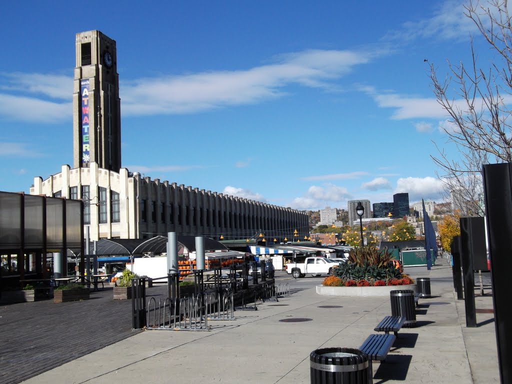 Atwater Market From Lachine Canal by har_marjara@yahoo.ca