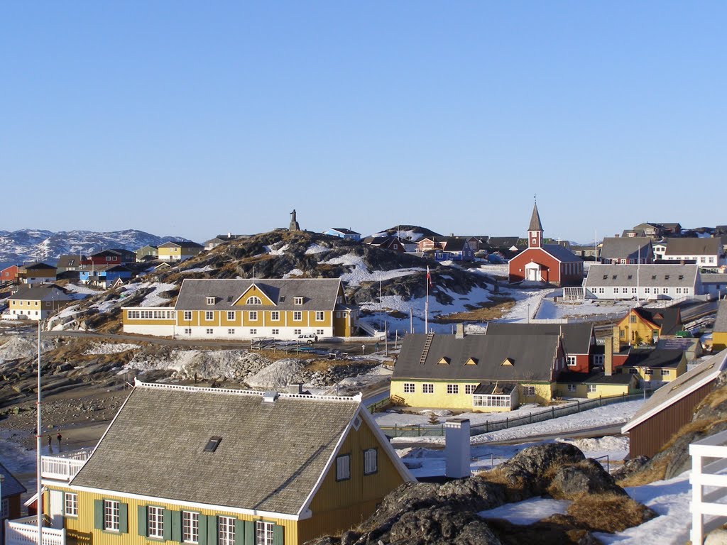 Old city of Nuuk by JH-DK