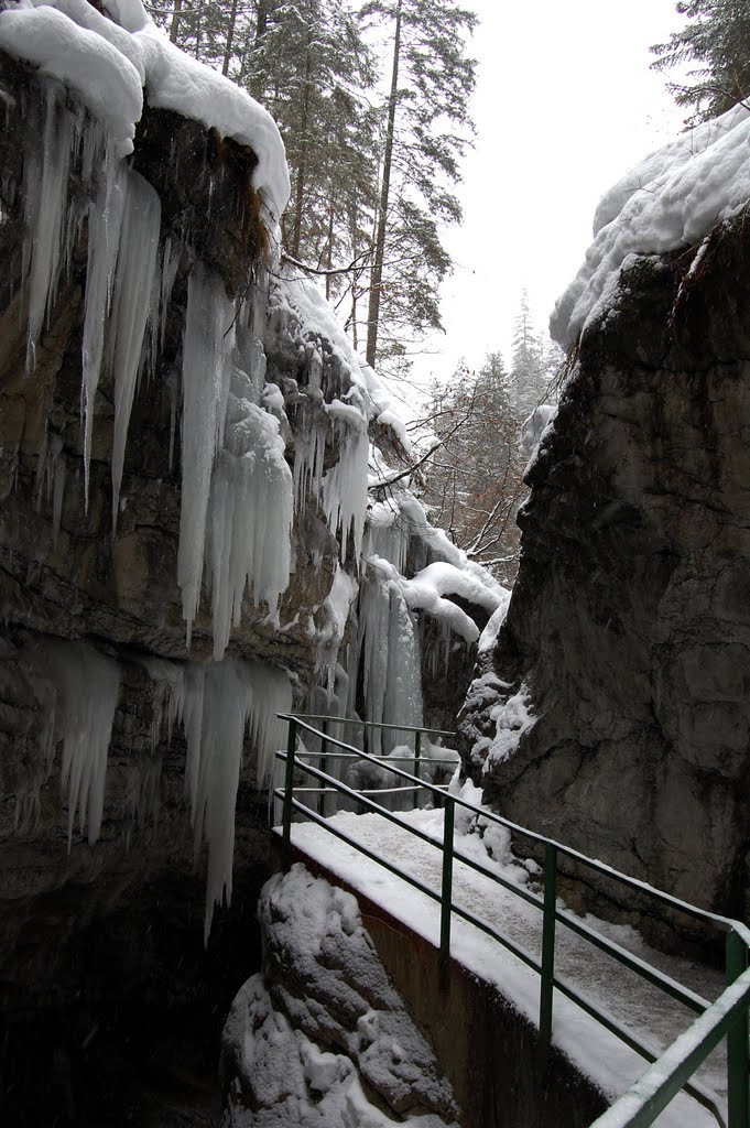 Breitachklamm bei Oberstdorf am 25. Dezember 2010 #4 by dani031978