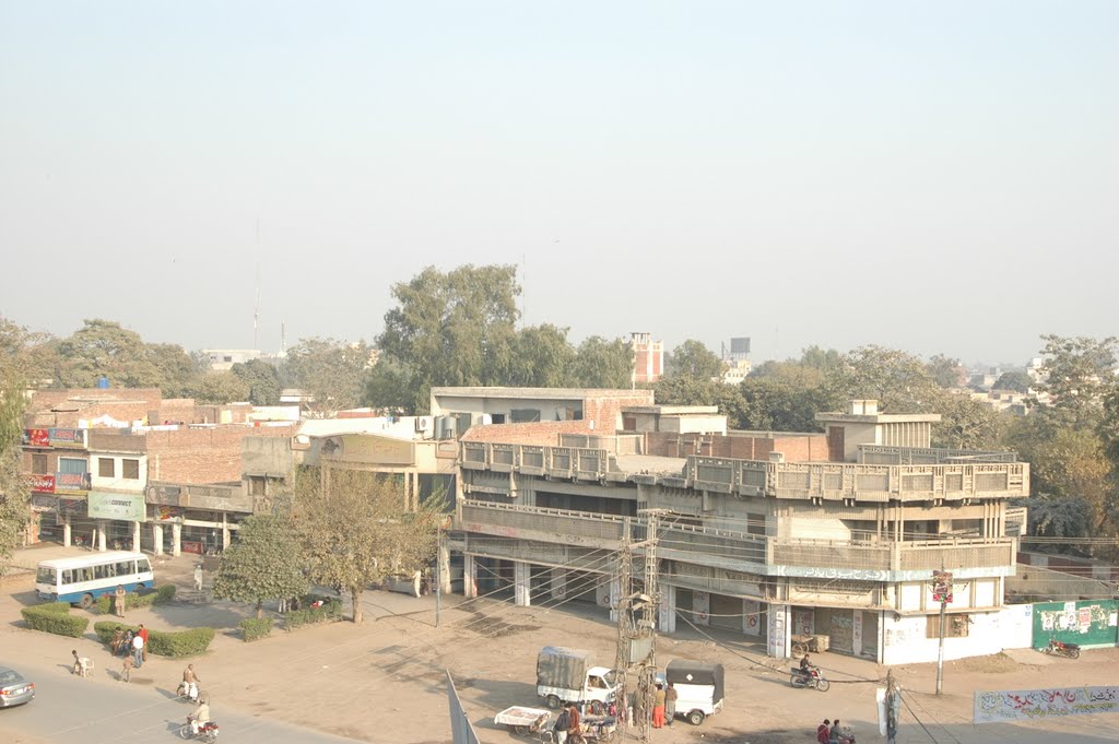 Main Market, Model Town, Gujranwala, Pakistan by Mohammad Aslam Javed Bhatti by Mohammad Aslam Javed…