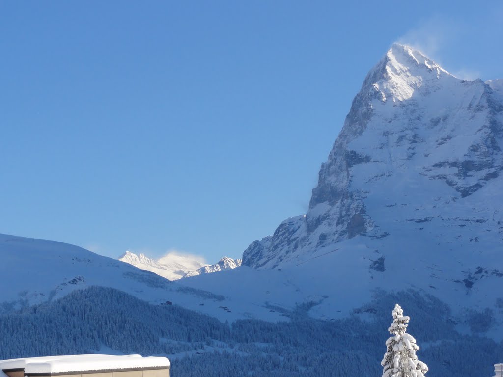 Eiger from Mürren by Max F