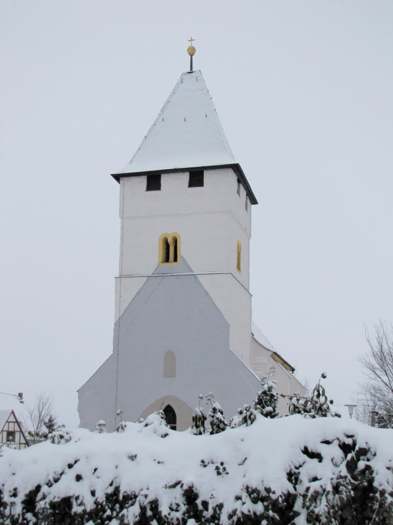 Romanische Kirche Peter-Paul Donndorf by Jochen Sauerbier