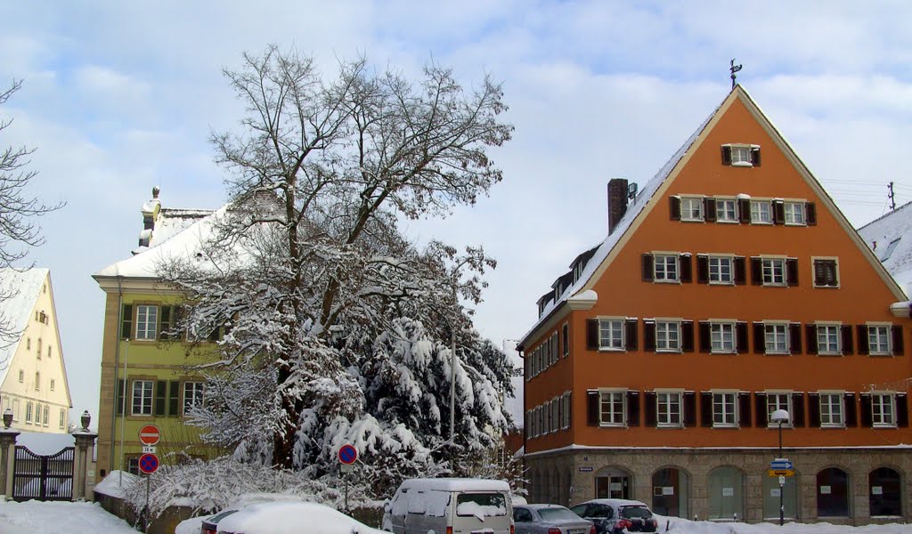 Ellwangen MarktPlatz T2010-12-26_024 © http://www.fahidi.eu by Béla Fahidi