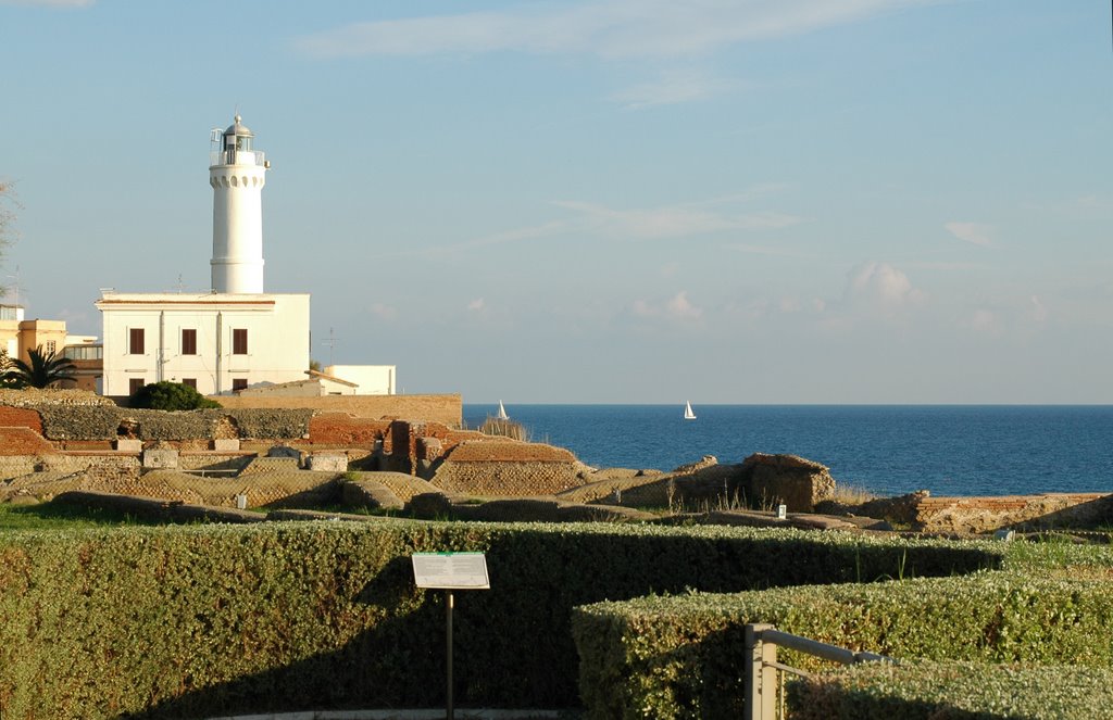 Il faro e le grotte di Nerone by Ernesto De Luca