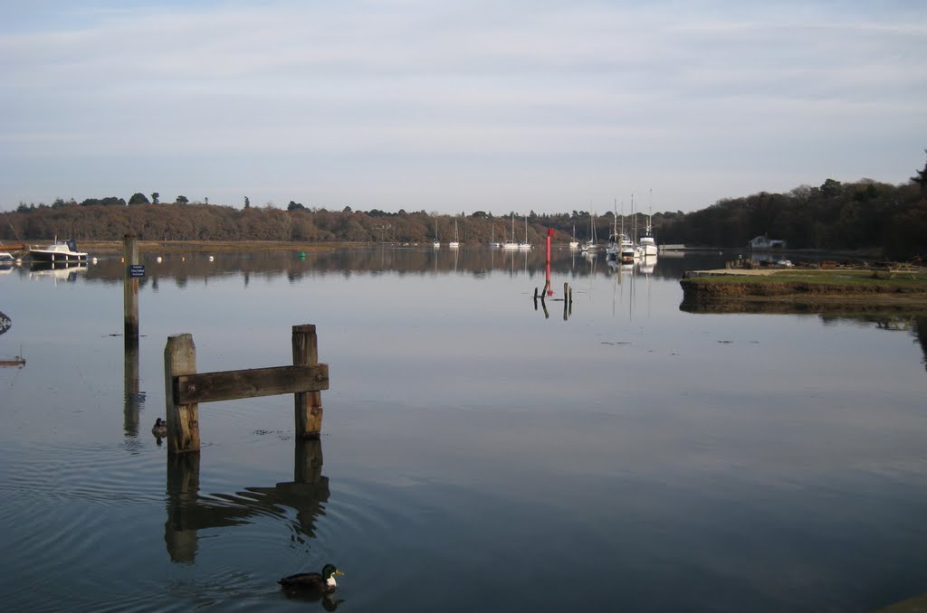 Beaulieu River, Bucklers Hard by Chris Fryatt