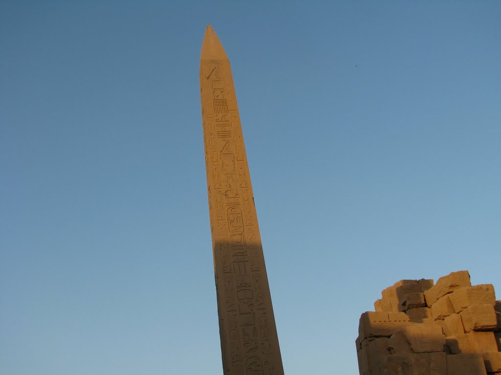 Obelisk of Hatshepsut by Jan Edvardsen