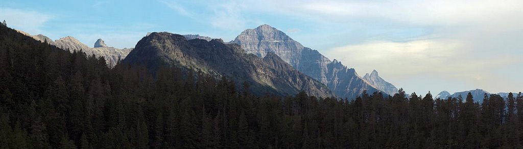 Waterton - Wilson Range by Carl Parker