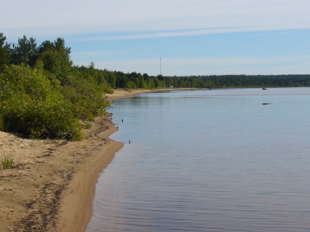 Lake Oulujärvi, Manamansalo island, Rytölahti beach, 20060725 by RainoL