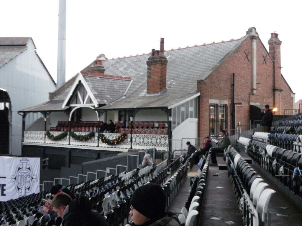 Craven cottage at christmas by jammat2