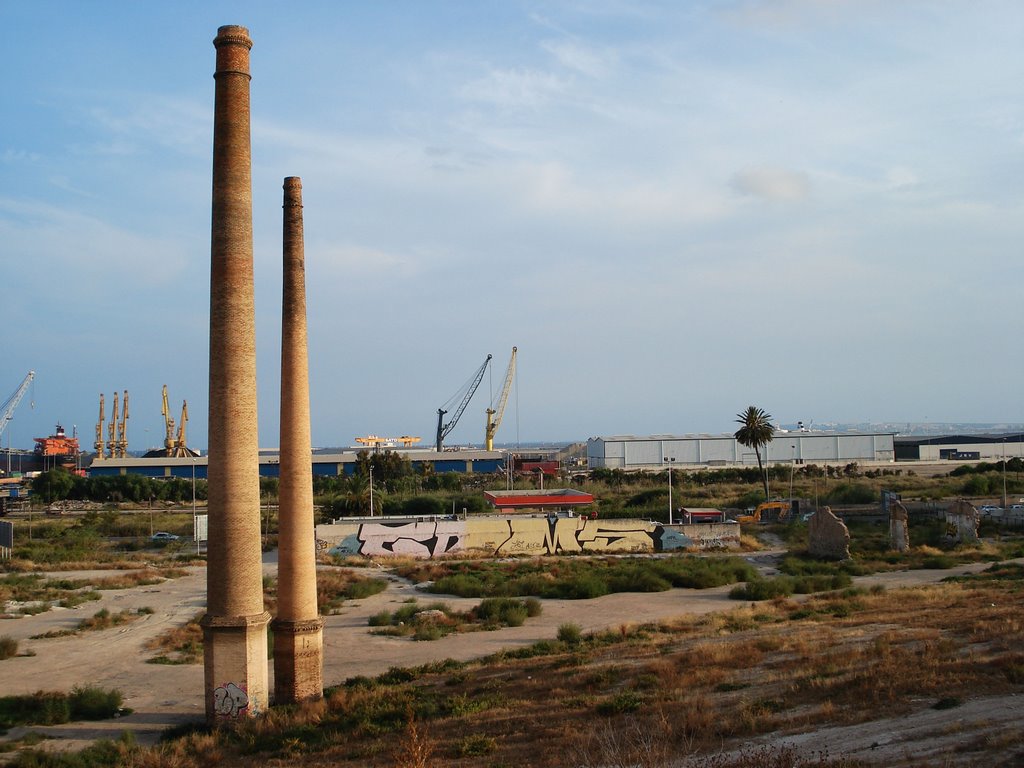 Chimeneas Benalúa Sur by Barrio Benalua