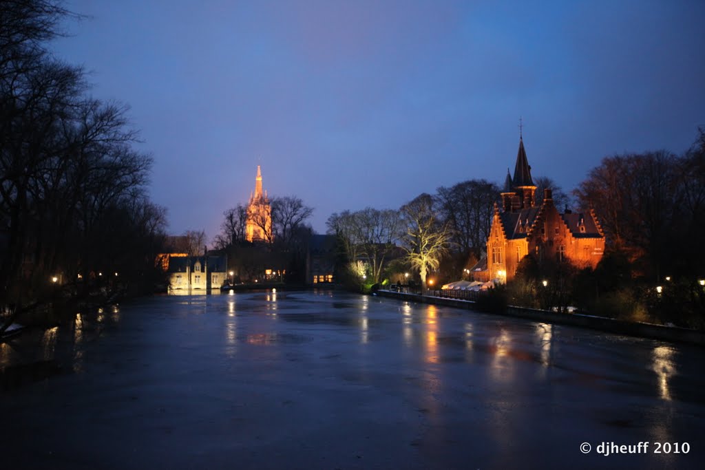 Begijnenvest, Brugge, Vlaams Gewest, Belgium by Dick Heuff