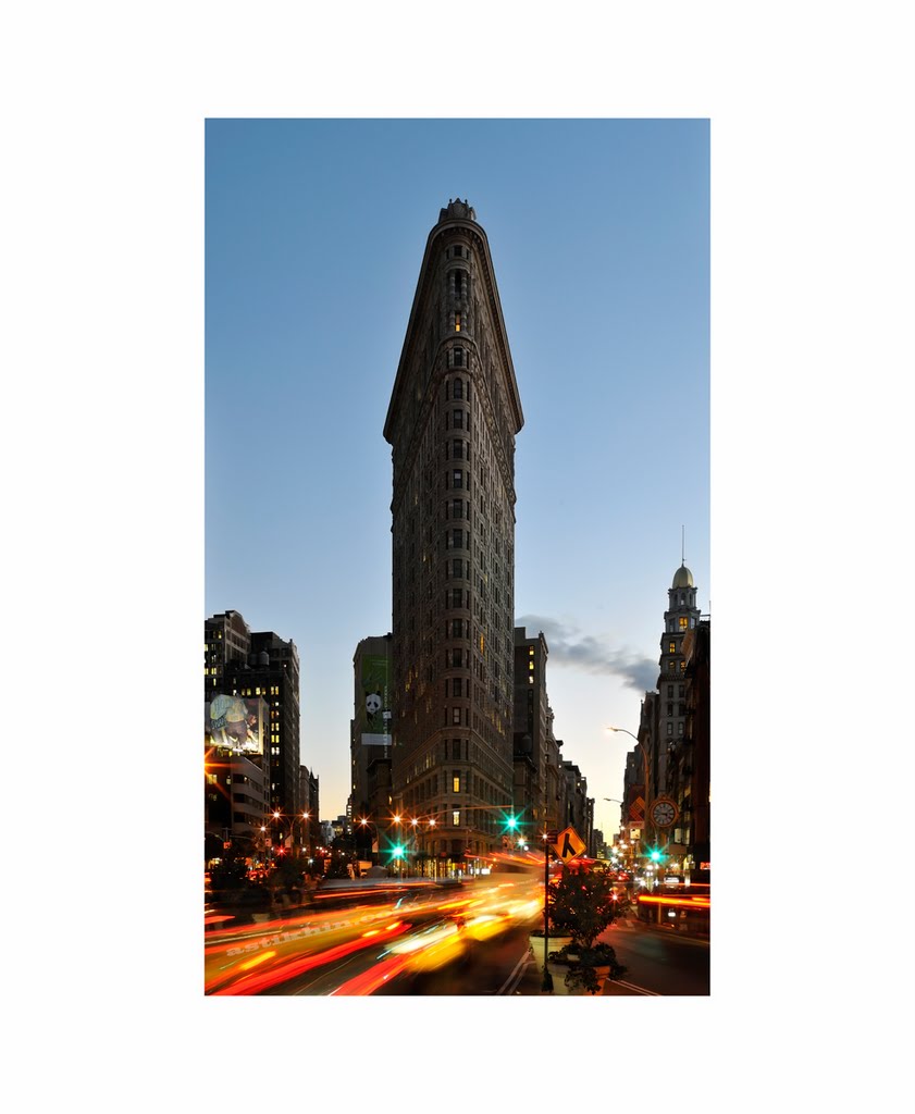 The Flatiron Building in Manhattan by astikhin