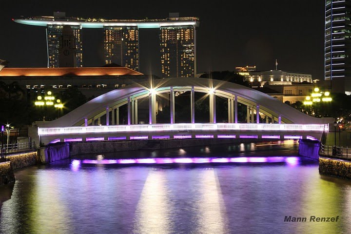 Singapore River @ Night by Renzef