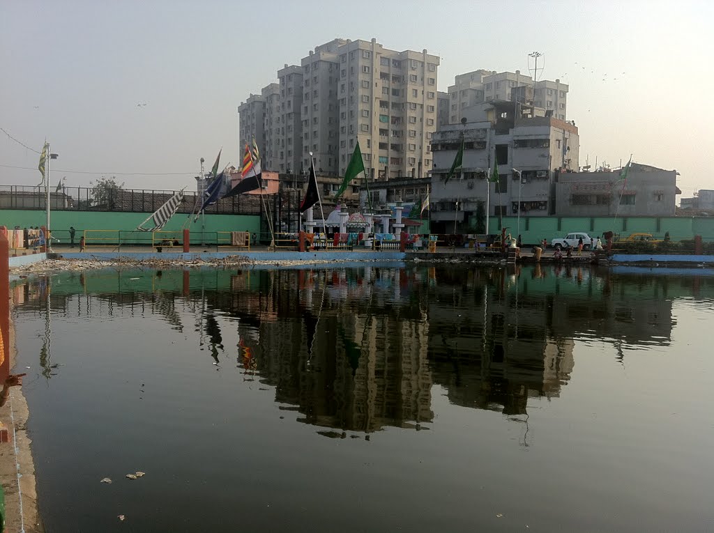 Pond Near Dahi Ghat by Imran Shaikh