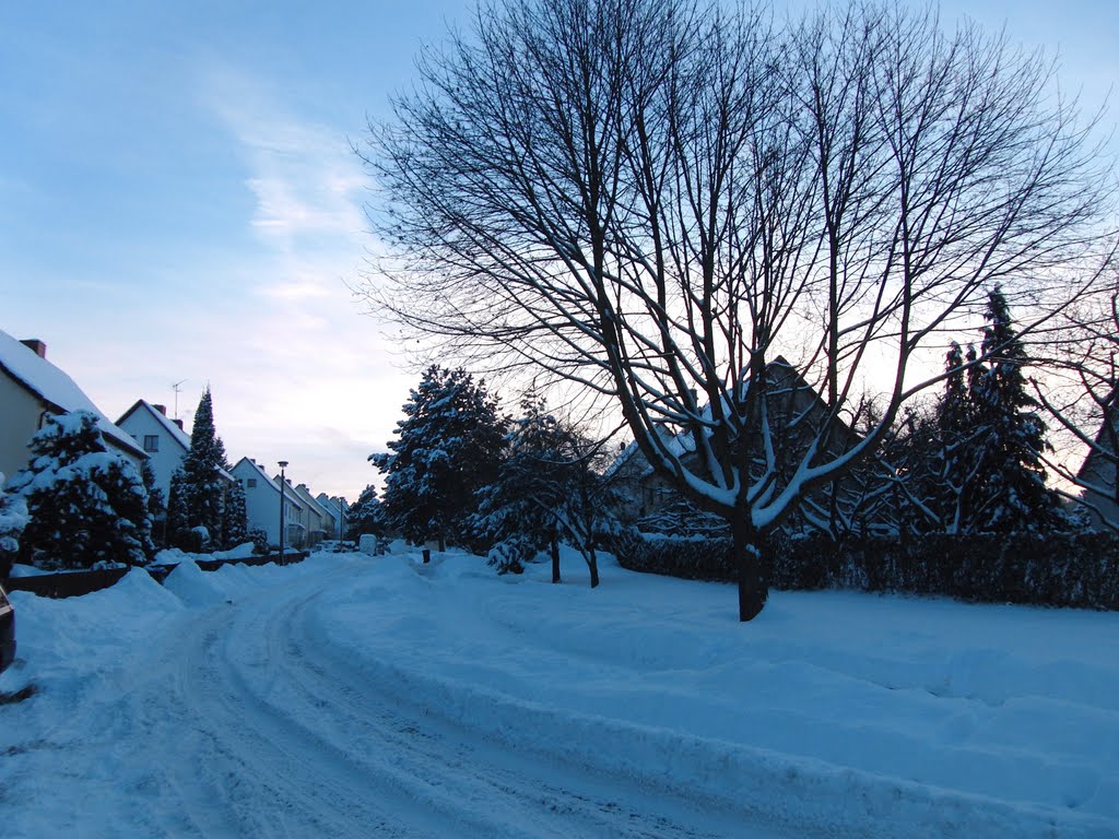 Winterliche Rankestraße by m.n.z.