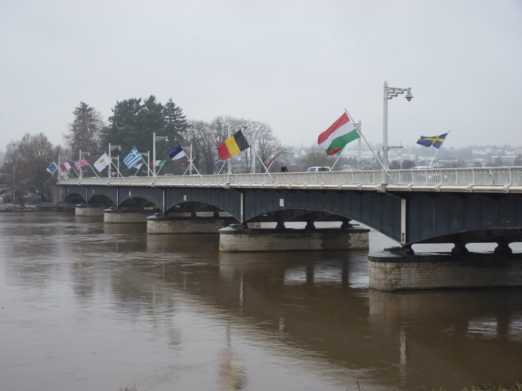 Pont sur l'Allier à Vichy by Patrice François