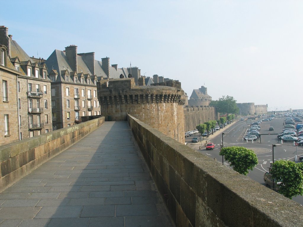 OLD CITY WALL ST-MALO by Jerry Desmond