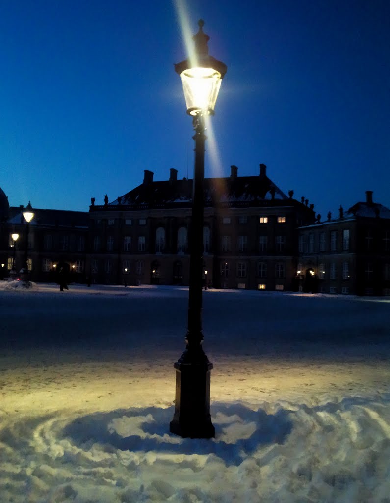 Palace at twilight. by Bev Lloyd-Roberts