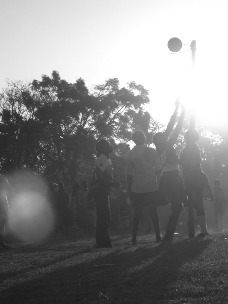 Netball at makoka centre by manuela cane