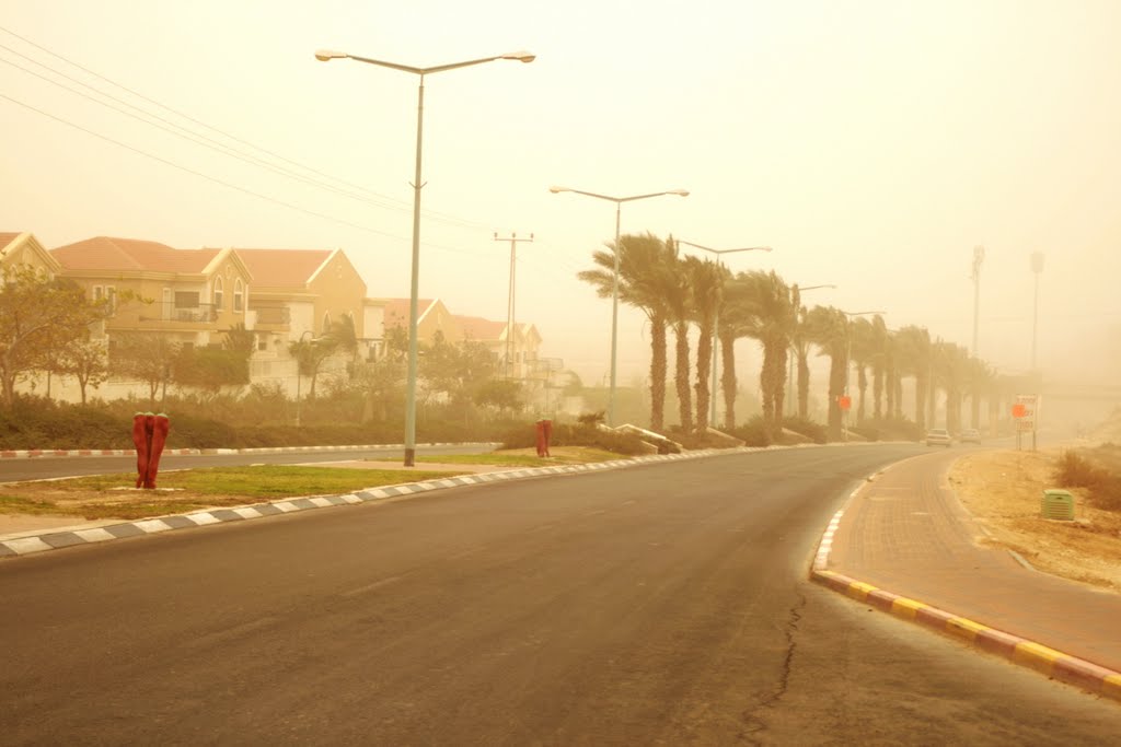 Sandstorm in Beer-Sheva by gaimike