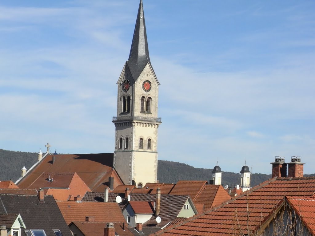 Die evangelische Stadtkirche by flussauf