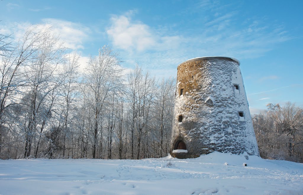 Mühlenstumpf "Kumsttonne" Tönsberg by Werner Möller