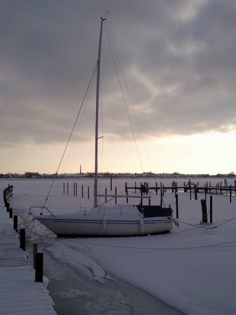 Dänemark, Fiskenaes kleiner Hafen 12.10 by seb100484