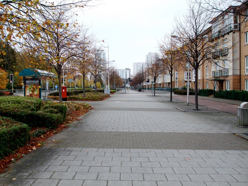 Lloyd George Avenue, Cardiff, Wales by rustyruth